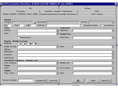 QSP – ANESTHESIE QSP – ANESTHESIE